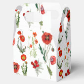 Ballotins Photos de couleur rouge à l'aquarelle (Ouvert)