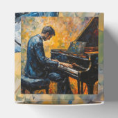 Ballotins Piano Player - Peinture à l'huile (Haut)