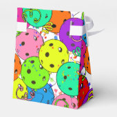 Ballotins Pickleball Party Confetti et Pickleball Ballons (Arrière)