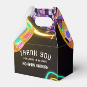 Ballotins Pickleball Sports Neon Thème Disco ball Party (Arrière)