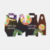 Ballotins Pickleball Sports Neon Thème Disco ball Party (Déplié)