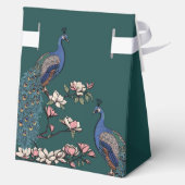 Ballotins Pics Floraux turquoises & Fleurs Magnolia (Verso)