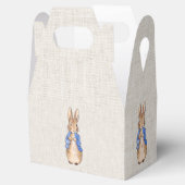 Ballotins Pierre avec Arrière - plan de lin beige (Ouvert)