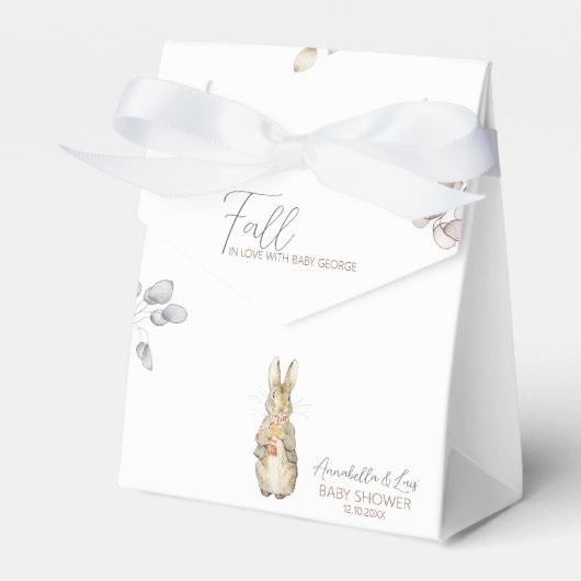 Ballotins Pierre le lapin Automne Baby shower d'hiver d'auto (Verso)