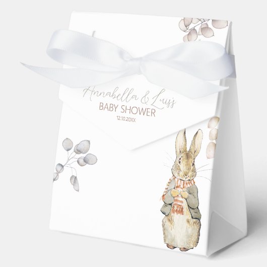 Ballotins Pierre le lapin Automne Baby shower d'hiver d'auto (Recto)