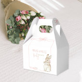 Ballotins Pierre rose le lapin Beatrix Baby shower fille