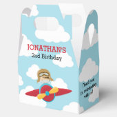 Ballotins Pilote Ballotin d'avion (bleu et rouge) (Ouvert)