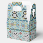 Ballotins Pingouin mignon et Motif de phoque (Ouvert)