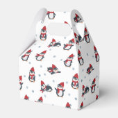 Ballotins Pingouins mignons Oiseaux d'hiver Animaux de l'Arc (Arrière)