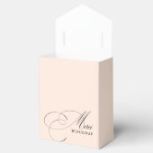 Ballotins Pink blush Merci Beaucoup Merci de calligraphie (Ouvert)