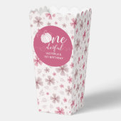 BALLOTINS PINK BOW & ARCH FALL PUMPKIN FLOWERS BIRTHDAY (Verso)