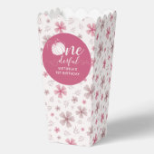 BALLOTINS PINK BOW & ARCH FALL PUMPKIN FLOWERS BIRTHDAY (Recto)