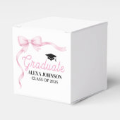 Ballotins Pink Bow Class Of 2026 Graduation Party (Verso)