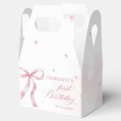 Ballotins Pink Bow Girl 1er anniversaire (Ouvert)