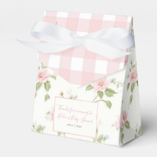 Ballotins Pink Bow Girl Preppy Baby shower Sud