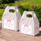 Ballotins Pink Bow Love Shack Baby shower Girl
