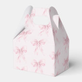 Ballotins Pink Bow Onederme 1er anniversaire Merci (Arrière)