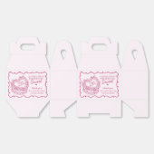 Ballotins Pink Bow Retro Coquette gâteau Coquette Anniversai (Déplié)