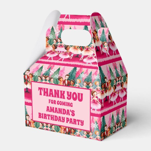 Ballotins Pink Christmas Nutcracker Ballerina Anniversaire d (Verso)