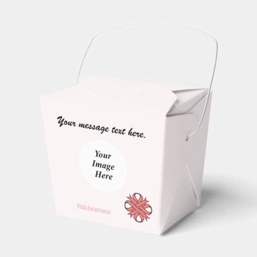 Ballotins Pink Clover Ribbon (Verso)