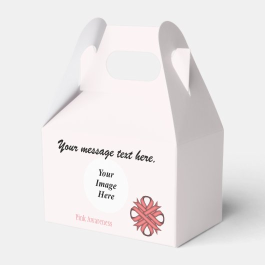 Ballotins Pink Clover Ribbon (Verso)