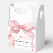 Ballotins Pink Coquette Bow Birthday Party (Ouvert)