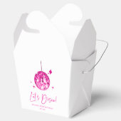 Ballotins Pink Disco Ball Let's Disco Anniversaire (Ouvert)