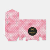 Ballotins Pink Dragon Scales Or Anniversaire Merci (Déplié)