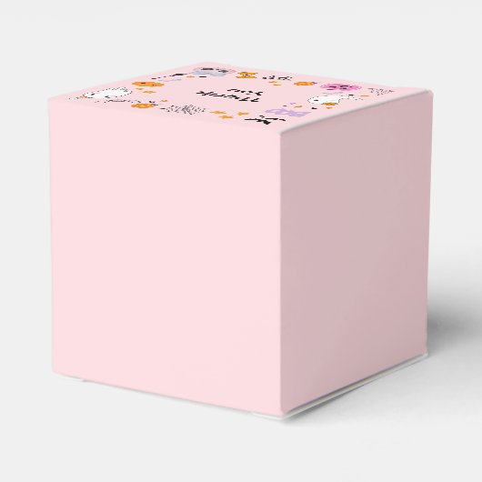 Ballotins Pink Éffrayant One Cute Ghost Halloween 1er Annive (Arrière)