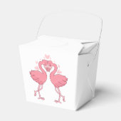 Ballotins Pink Flamingo Tropical Beach Hawaiian Wedding (Verso)