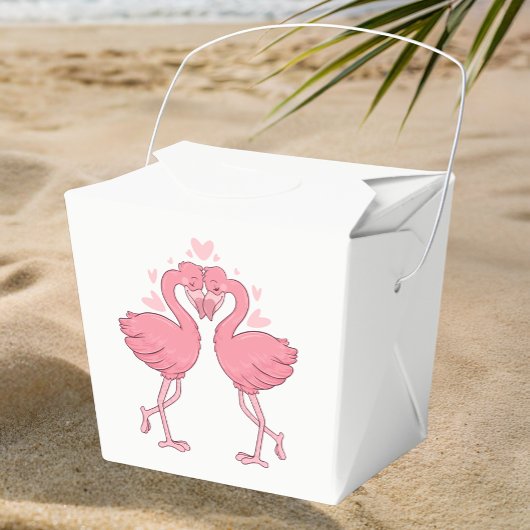 Ballotins Pink Flamingo Tropical Beach Hawaiian Wedding