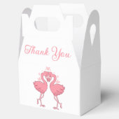 Ballotins Pink Flamingo Tropical Hawaiian Wedding Thank You (Ouvert)