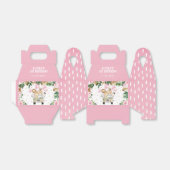 Ballotins Pink Floral Jungle Safari Animaux Fille Anniversai (Déplié)