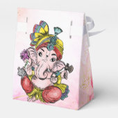 Ballotins Pink Ganesha lotus Indian merci pour (Arrière)