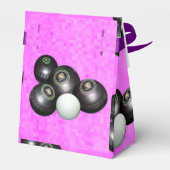 Ballotins Pink Lawn Bowls Anniversaire, Ballotin (Arrière)