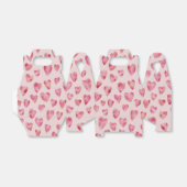 Ballotins Pink Love Hearts motif (Déplié)