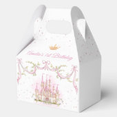 Ballotins Pink Magic Princess Castle Anniversaire Ballotin (Verso)