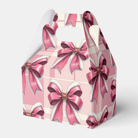 Ballotins Pink Noël Played Père Noël Bows (Arrière)