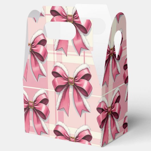 Ballotins Pink Noël Played Père Noël Bows (Ouvert)