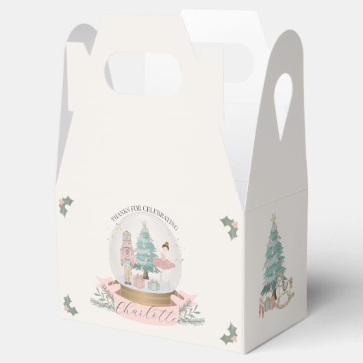 Ballotins Pink Nutcracker Noël fête d'anniversaire décembre (Ouvert)