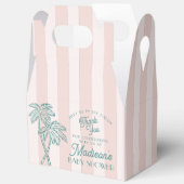 Ballotins Pink Palm Spring Pastel Beach Baby shower (Ouvrir)