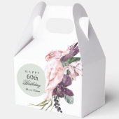 Ballotins Pink Parrot Boho Tropical 60th Birthday Party (Verso)