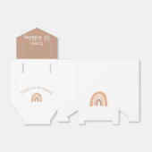 Ballotins Pink Pastel Boho Rainbow 1er anniversaire (Déplié)