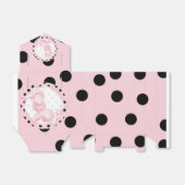 Ballotins Pink Poodle Ballotin de fête d'anniversaire (Déplié)