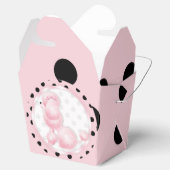 Ballotins Pink Poodle Ballotin de fête d'anniversaire (Ouvert)