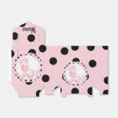 Ballotins Pink Poodle Ballotin de fête d'anniversaire (Déplié)