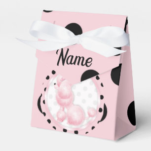 Ballotins Pink Poodle Ballotin de fête d'anniversaire