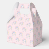 Ballotins Pink Rainbow Six Seven 67 Birthday Favor Boxes (Verso)