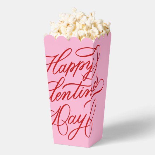 Ballotins Pink Red Valentines Day Typography Design (Sauté)