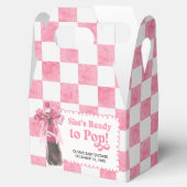 Ballotins Pink She's Ready to Pop Baby Shower (Ouvert)